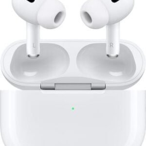 Apple AirPods Pro 2nd Generation In-ear Bluetooth Handsfree Ακουστικά με Αντοχή στον Ιδρώτα και Θήκη Φόρτισης Λευκά