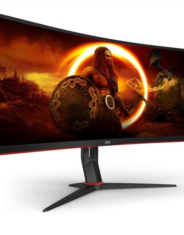 AOC CU34G2X/BK 34" Curved Ultrawide QHD Gaming Monitor VA  3440x1440 4ms