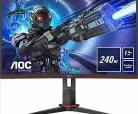 AOC C32G2ZE Curved VA LED Gaming Monitor 32" 240Hz 1ms