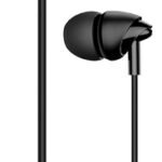 USAMS earphones με μικρόφωνο EP-39, 3.5mm σύνδεση, Φ10mm, 1.2m, μαύρα
