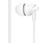 USAMS earphones με μικρόφωνο EP-39, 3.5mm σύνδεση, Φ10mm, 1.2m, λευκά