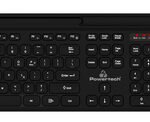 POWERTECH set ποντίκι & πληκτρολόγιο PT-1154, 2.4GHz & Bluetooth, μαύρο