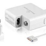 POWERTECH τροφοδοτικό laptop PT-836 για Apple Macbooks, 45W, λευκό