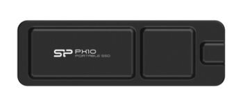 SILICON POWER εξωτερικός SSD PX10, 1TB, USB 3.2, 1050-1050MB/s, μαύρος