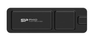SILICON POWER εξωτερικός SSD PX10, 2TB, USB 3.2, 1050-1050MB/s, μαύρος