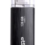 SILICON POWER USB Flash Drive Blaze B02, 128GB, USB 3.2, μαύρο