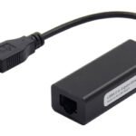 Αντάπτορας δικτύου ST735, USB, 1000Mbps Ethernet, μαύρος