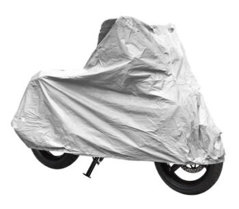 PROPLUS κουκούλα μηχανής 610250 με θήκη, XL 246x104x127cm, ασημί