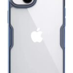 NILLKIN θήκη Nature Pro για iPhone 15, διάφανη-μπλε