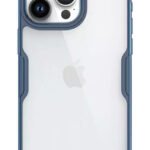 NILLKIN θήκη Nature Pro για iPhone 15 Pro Max, διάφανη-μπλε