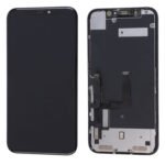 TW INCELL LCD ILCD-017 για iPhone ΧR, camera-sensor ring, earmesh, μαύρη