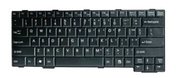 Πληκτρολόγιο για Fujitsu Lifebook E751, μαύρο