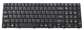 Πληκτρολόγιο για Acer Aspire 5734Z-4725, US, μαύρο