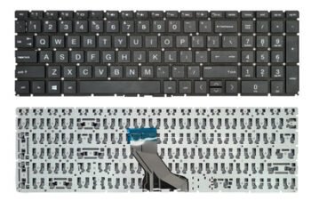 Πληκτρολόγιο για HP ProBook 250/255 G7/G8 KEY-102, χωρίς frame, μαύρο