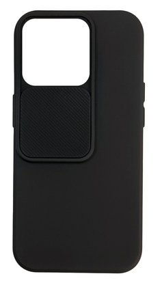 POWERTECH Θήκη Camshield Soft MOB-1884 για iPhone 15 Pro, μαύρη
