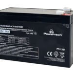 POWERTECH μπαταρία μολύβδου PT-1201 για UPS, 12V 7Ah, F2