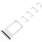 Υποδοχή κάρτας SIM και Side Button για iPhone 8, ασημί