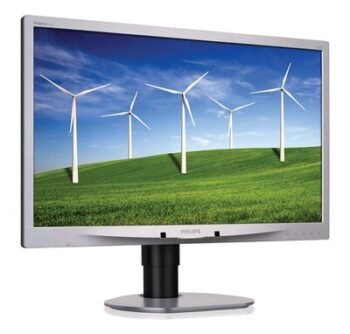 PHILIPS used οθόνη 241B4 LED, 24" 1920x1080 VGA/DVI/DisplayPort, Grade B