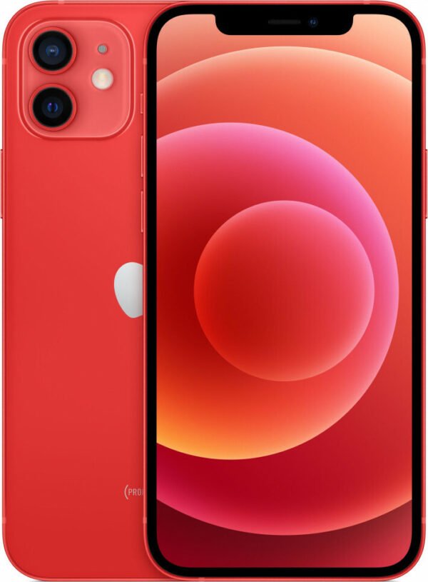 Apple iPhone 12 (4GB/64GB) Red Εκθεσιακό (1 Year Warranty) 90% + Battery