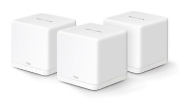 MERCUSYS Mesh WiFi 6 System Halo H60X, 1500Mbps Dual Band, 3τμχ, V.1.0