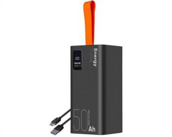 OBAL:ME EnergyPulse Powerbank 50000mAh 22.5W Black