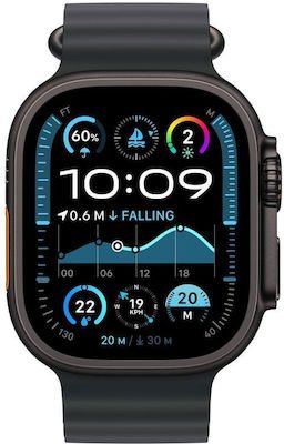Apple Watch Ultra 2 LTE 49mm Black Ocean Band Titanium