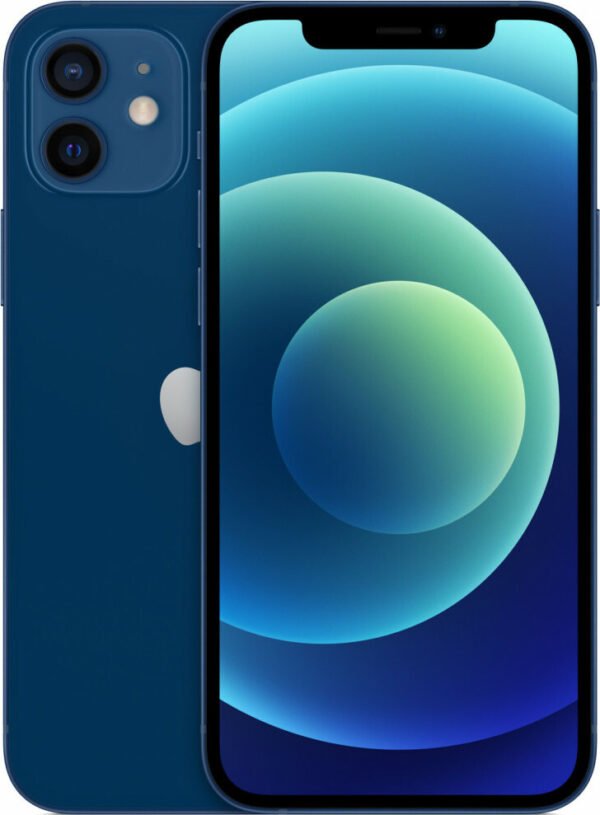 Apple iPhone 12 (4GB/64GB) Blue Εκθεσιακό (1 Year Warranty) 89% + Battery