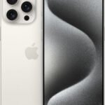 Apple iPhone 15 Pro Max 5G (8GB/256GB) White Titanium Εκθεσιακό  (1 Year Warranty) 88% + Battery