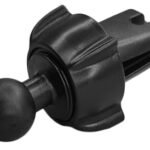 POWERTECH εξάρτημα βάσης κινητού τοποθέτησης σε αεραγωγό CAR-0009, μαύρο