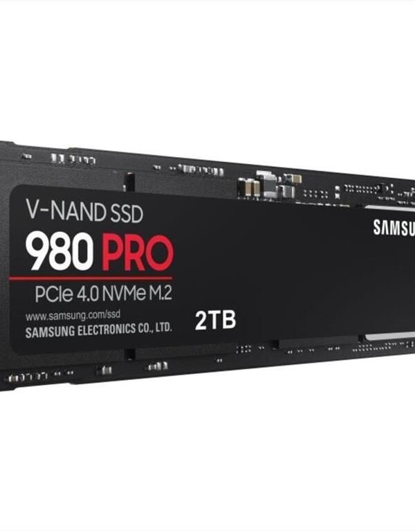 Samsung 980 Pro SSD 2TB M.2 NVMe PCI Express 4.0 (MZ-V8P2T0BW)