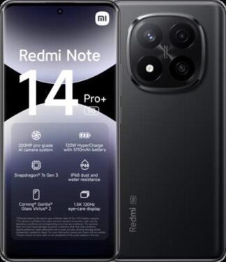 Xiaomi Redmi Note 14 Pro+ 5G NFC 12GB/512GB Midnight Black EU