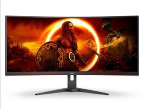 AOC CU34G2XE Ultrawide VA HDR Curved Gaming Monitor 34" QHD 3440x1440 144Hz 4ms GTG