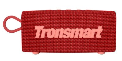 TRONSMART φορητό ηχείο Trip, 10W, Bluetooth, TWS, 2000mAh, IPX7, κόκκινο