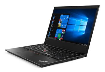 LENOVO Laptop ThinkPad E480, Refurbished Grade B, i5-8250U, 8/128GB M.2, 14", Cam, UHD Graphics 620, FreeDOS