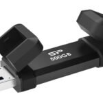 SILICON POWER εξωτερικός SSD Marvel Xtreme DS72, USB-C/USB 3.2, 500GB, μαύρο