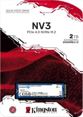 Kingston NV3 SSD 2TB M.2 NVMe PCI Express 4.0 (SNV3S/2000G)