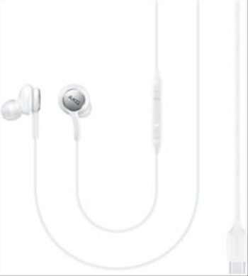 AKG EO-IC100B In-ear Handsfree USB-C Stereo White (Συσκευασία Bulk)
