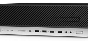 HP PC EliteDesk 800 G3 SFF, Refurbished Grade A Repainted, i5-6500, 8/256GB SSD, FreeDOS