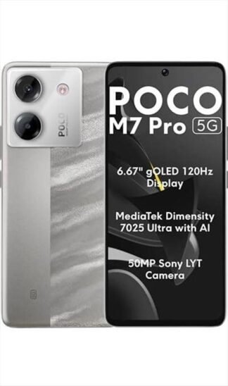 Xiaomi Poco M7 Pro NFC 12GB/256GB Dual Sim Silver EU