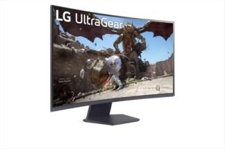 LG 32GS60QC-B VA UltraGear Curved Gaming Monitor 32" QHD 180Hz 2560x1440 1ms GTG