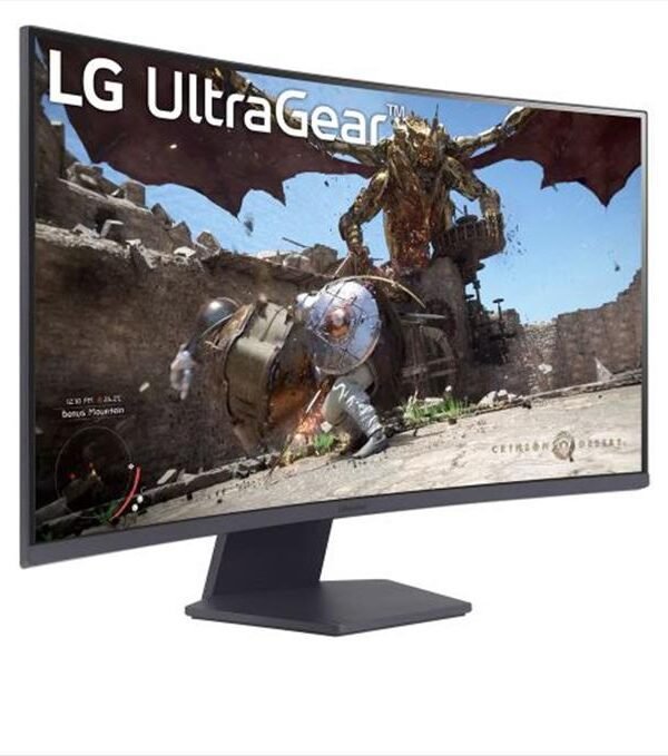 LG 32GS60QC-B VA UltraGear Curved Gaming Monitor 32" QHD 180Hz 2560x1440 1ms GTG