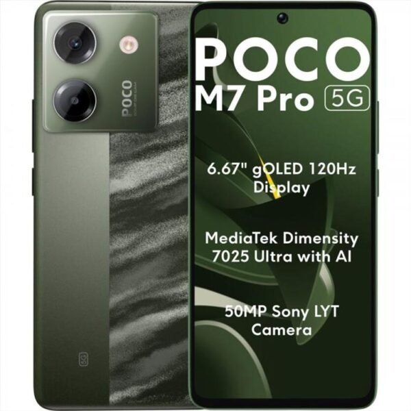 Xiaomi Poco M7 Pro NFC 12GB/256GB Dual Sim Green EU