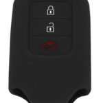 Θήκη κλειδιού για αυτοκίνητα Honda 1014-01, εύκαμπτη, μαύρη