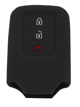 Θήκη κλειδιού για αυτοκίνητα Honda 1014-01, εύκαμπτη, μαύρη