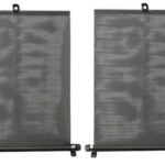 CARCOMMERCE κουρτίνα αυτοκινήτου 61004, για πλαϊνό τζάμι, 2x 50cm