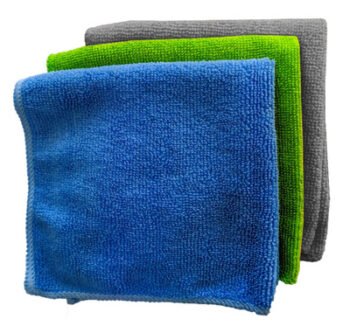 MOJE AUTO σετ πανάκια μικροϊνών 97-033, 50x50cm, διάφορα χρώματα, 3τμχ