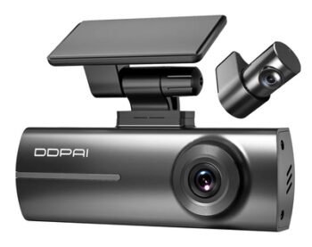 DDPAI smart σετ καμερών αυτοκινήτου N1 Dual, 1296p/1080p, WiFi