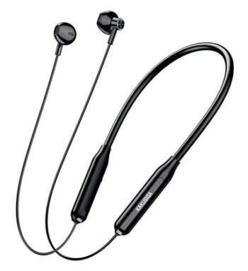 KAKUSIGA earphones KSC-1472 με μαγνήτη, Bluetooth, 10mm, 130mAh, μαύρα