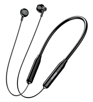 KAKUSIGA earphones KSC-1472 με μαγνήτη, Bluetooth, 10mm, 130mAh, μαύρα