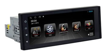 POWERTECH ηχοσύστημα αυτοκινήτου PT-1334 με οθόνη αφής 6.9", Bluetooth/WiFi/GPS/USB